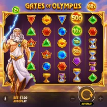 SpinsOfGlory - Gates of Olympus Slot Game - Multipliers