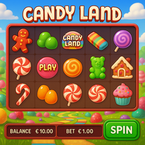 SpinsOfGlory - Candyland Slot - Casino Game Austria